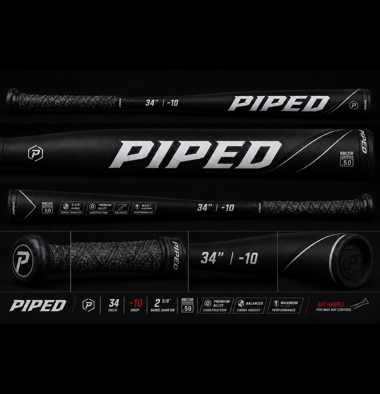 OG PIPED Softball Bat (Customizable)