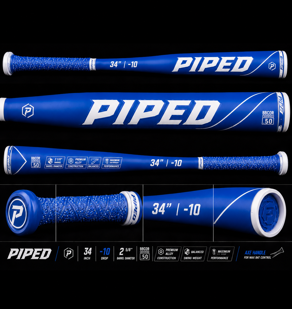 OG PIPED Softball Bat (Customizable)