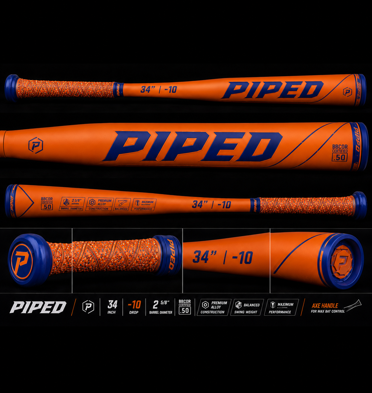 OG PIPED Softball Bat (Customizable)