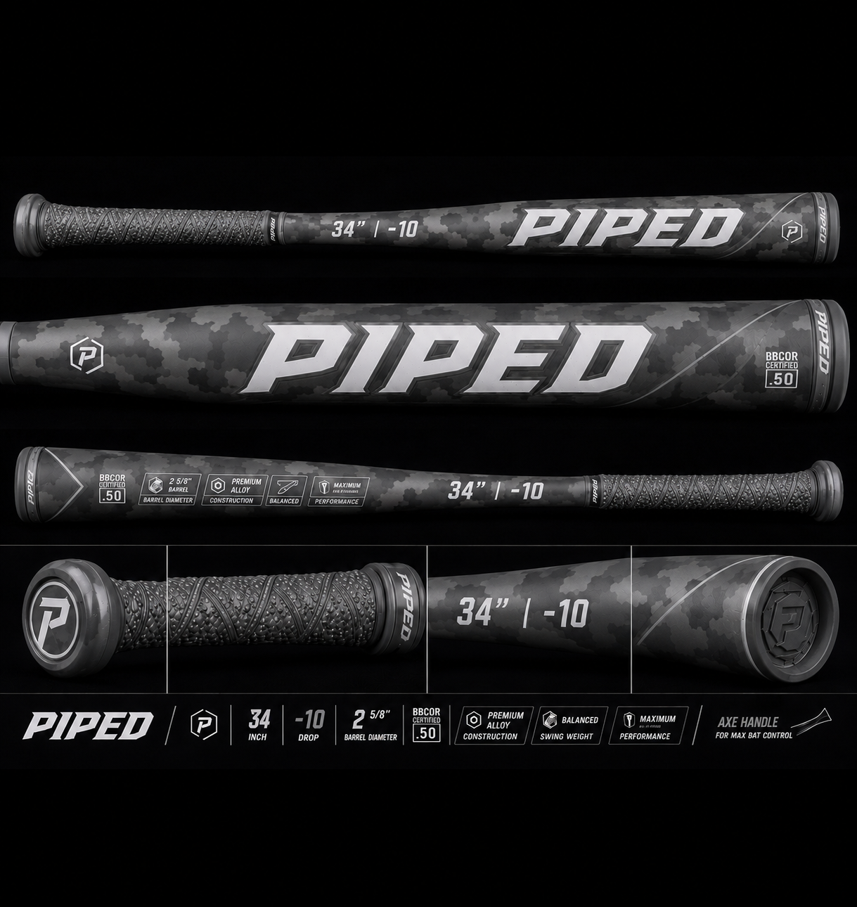 OG PIPED Softball Bat (Customizable)