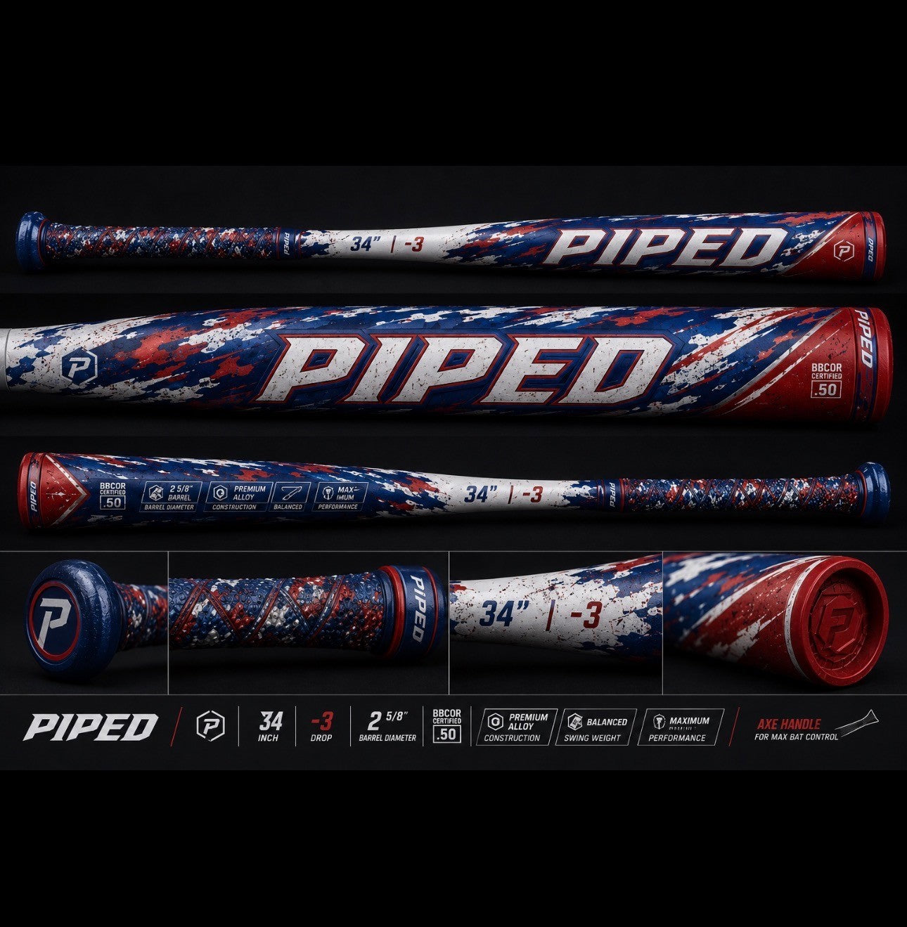 OG PIPED Softball Bat (Customizable)